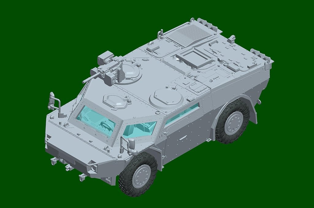 Trumpeter 07402 Fennek LGS - German Version 1/72 – zdjęcie 4