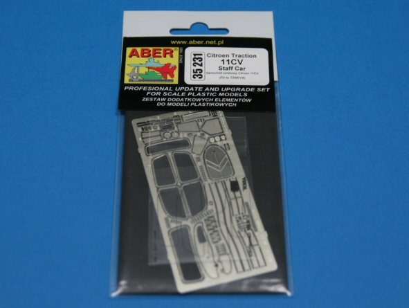 Aber 35231 Citroen Traction 11CV Staff Car 1/35 – immagine 3
