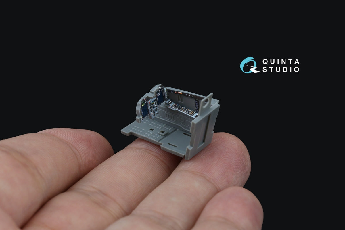 Quinta Studio QD72161 MiG-29SMT 3D-Printed &amp;amp; coloured Interior on decal paper (GWH) 1/72 – immagine 9