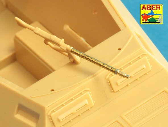 Aber 48L-21 Set of 2 barrels for German machine guns MG34 1/48 – immagine 6