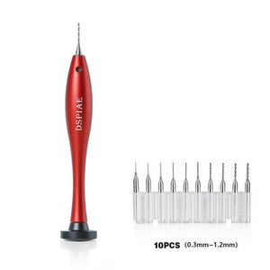 DSPIAE AT-HD Aluminum Alloy Hand Drill / Wiertarka plus zestaw wierteł – imagen 2