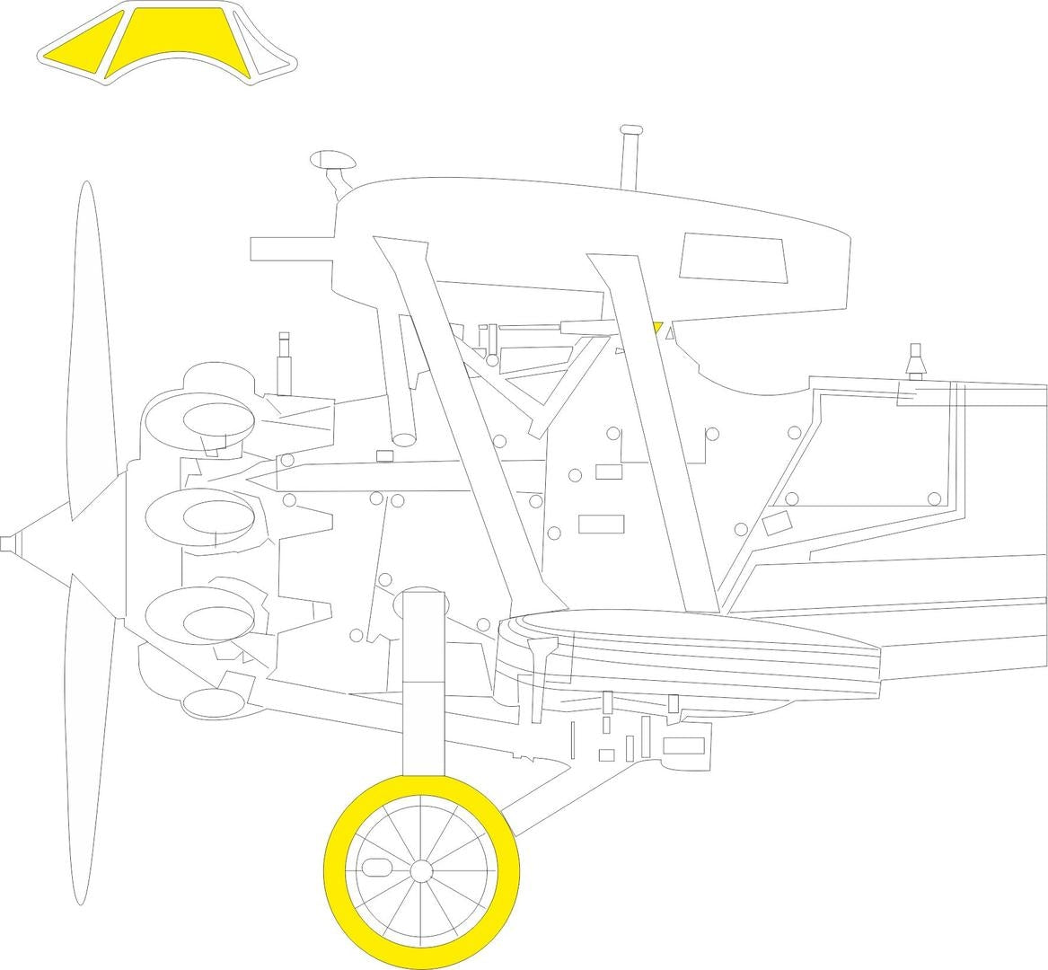 Eduard 644289 Bulldog Mk. II LooKplus AIRFIX 1/48 – immagine 17