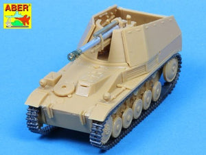 Aber 72L-55 Lufa 105mm do niemieckiej armaty LeFH 18 lub “Wespe” / German 105mm barrel for LeFH 18 “Wespe” 1/72 – immagine 8