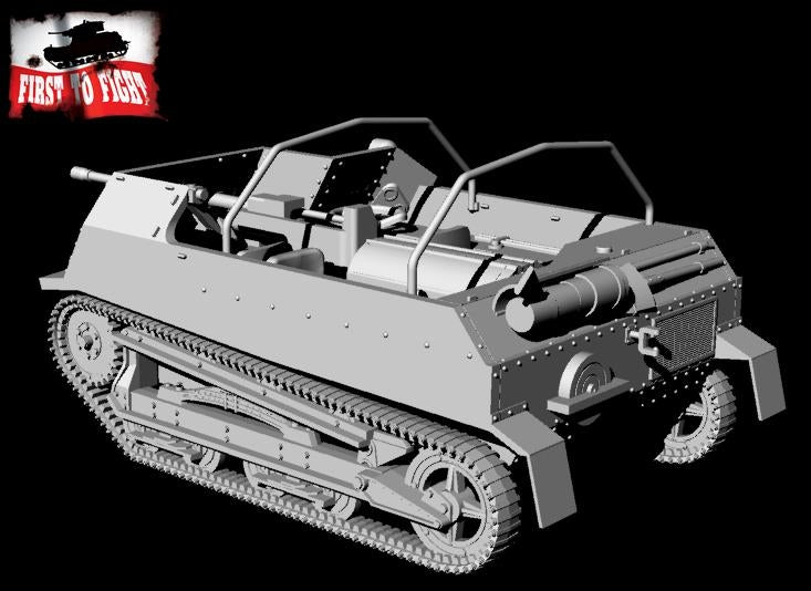 First To Fight PL117 - Polskie Działo Samobieżne TKS-D 1/72 – immagine 2