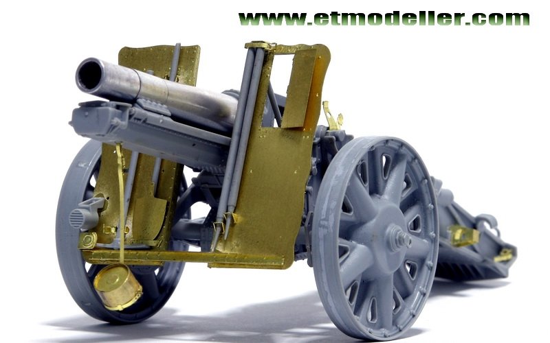 E.T. Model E35-016 WWII German 15cm sIG33 Infantry Gun (For DRAGON 6259/6473) 1/35 – Bild 5