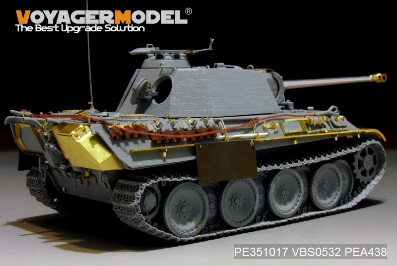 Voyager Model PE351017 WWII German Panther G Early ver.Basic upgrade set (For TAKOM 2119/2134) 1/35 – immagine 4