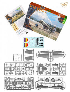 Clear Prop! CP4821 I-16 type 5 (in the sky of Spain early version) STARTER KIT 1/48 – Bild 2