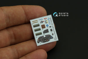 Quinta Studio QD48241 Me 163B 3D-Printed &amp;amp; coloured Interior on decal paper (GasPatch models) 1/48 – immagine 4