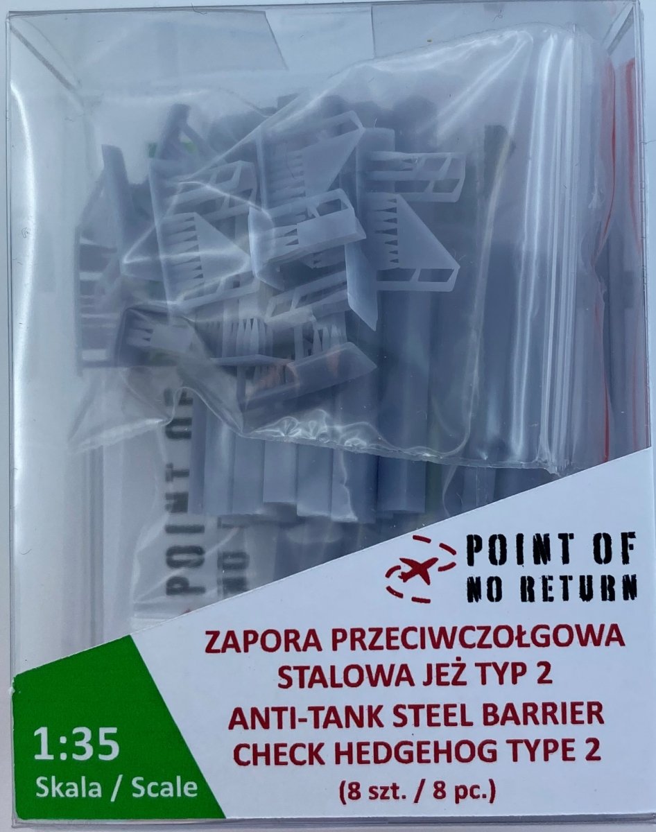 Point of no Return 3522015 Barykada przeciwczołgowa typu jeż 2 1/35 – zdjęcie 8