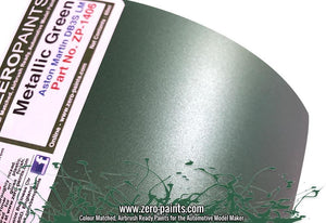 Zero Paints ZP-1406 - Aston Martin DBR3S LM Metallic Green Paint 60ml – Bild 3