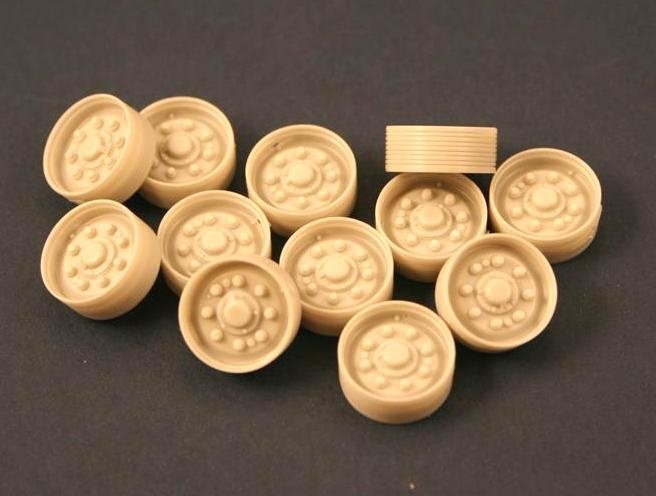 Panzer Art RE35-107 Burn out wheels for M4 Sherman (HVSS Suspension) 1/35 – immagine 2