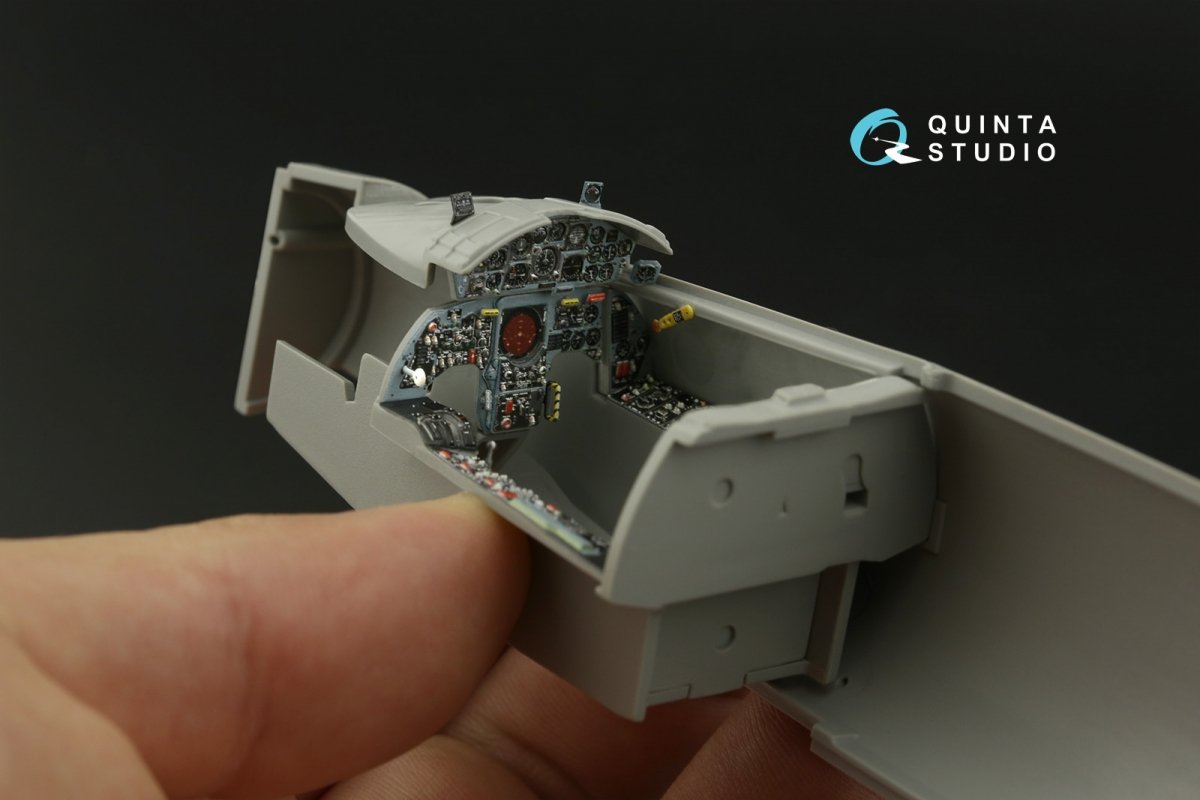 Quinta Studio QDS-32141 F-104G 3D-Printed &amp;amp; coloured Interior on decal paper (Italeri) (small version) 1/32 – Bild 10