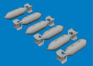 Eduard 672394 US 500lb bombs PRINT 1/72 – immagine 2