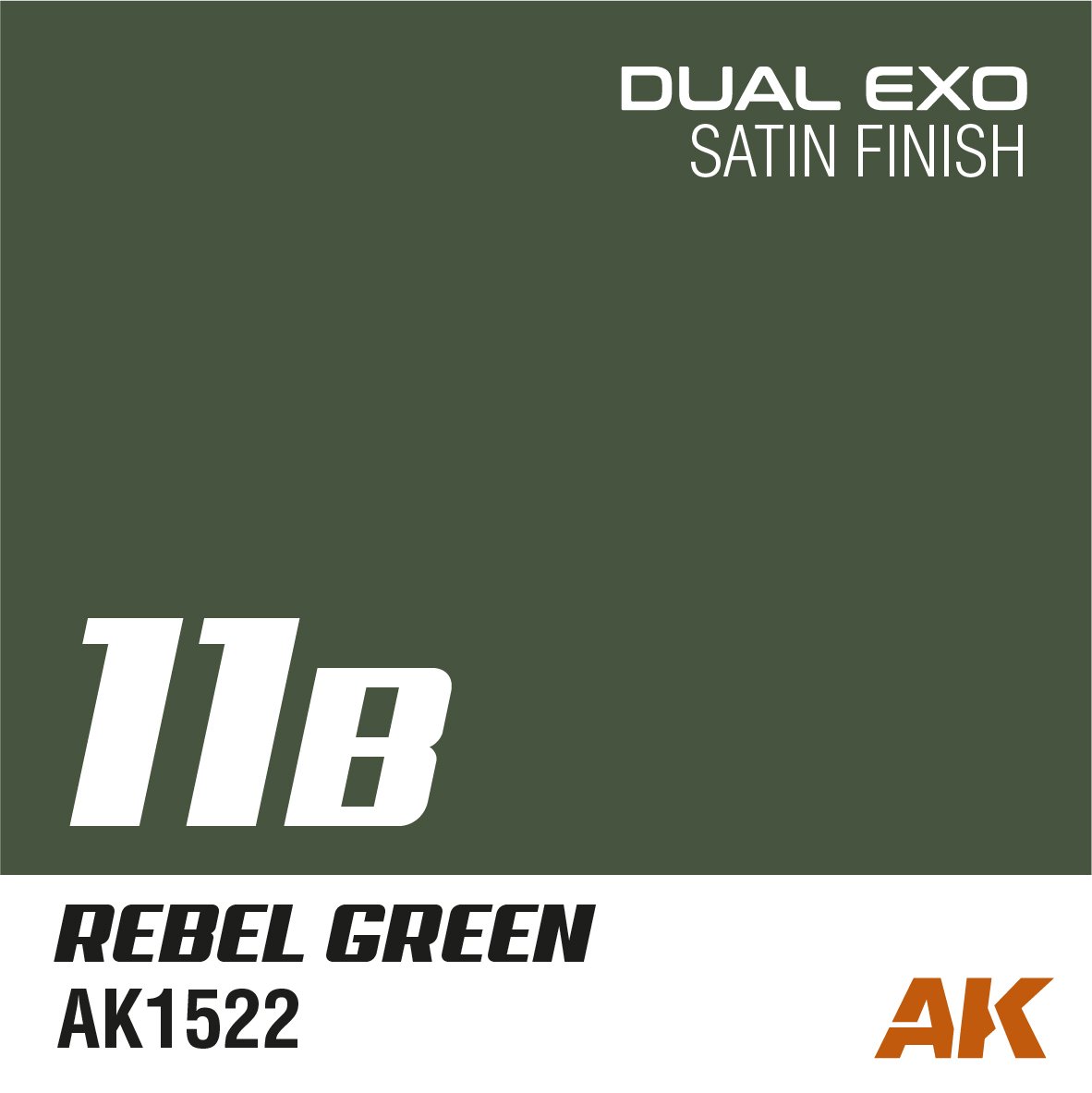 AK Interactive AK1555 DUAL EXO SET 11 – 11A GHOST GREEN &amp;amp; 11B REBEL GREEN – immagine 2