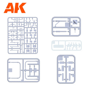 AK Interactive AK35002 FJ43 PICKUP WITH DSHKM 1/35 – zdjęcie 4