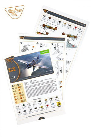Clear Prop! CP72022 H-75N Hawk STARTER KIT 1/72 – immagine 5