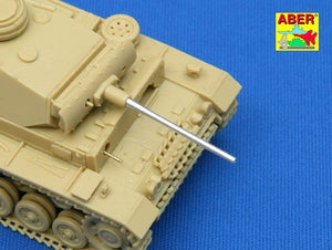 Aber 72L-33 Zestaw 5 luf do niemieckich czołgowych karabinów maszynowych MG 34 / Set of 5 Barrels for German Tank MG 34 machine guns 1/72 – zdjęcie 5