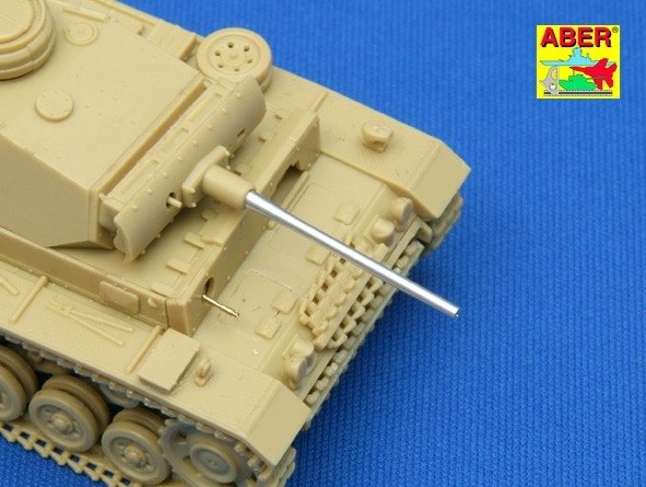 Aber 72L-33 Zestaw 5 luf do niemieckich czołgowych karabinów maszynowych MG 34 / Set of 5 Barrels for German Tank MG 34 machine guns 1/72 – zdjęcie 5