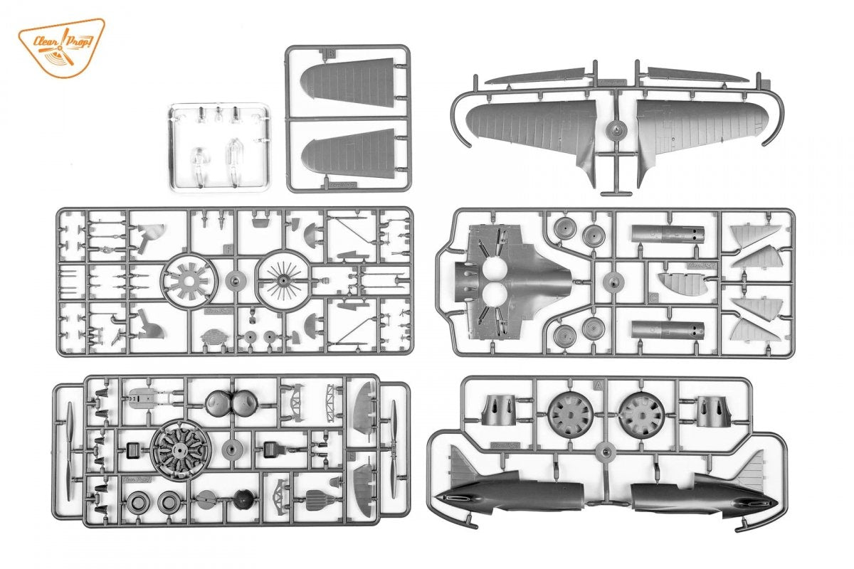 Clear Prop! CP4814 Polikarpov I-16 type 5 (early version) STARTER KIT 1/48 – immagine 4