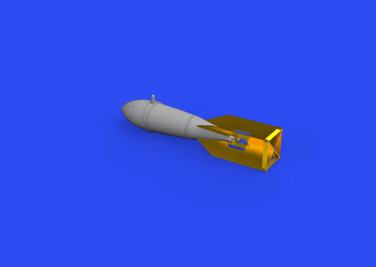 Eduard 648689 B5N2 800kg bomb HASEGAWA 1/48 – immagine 2