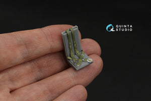 Quinta Studio QR+32047 British Fighter Seatbelts (late WWII, post-war) (with metal buckles) (All kits) 1/32 – zdjęcie 5
