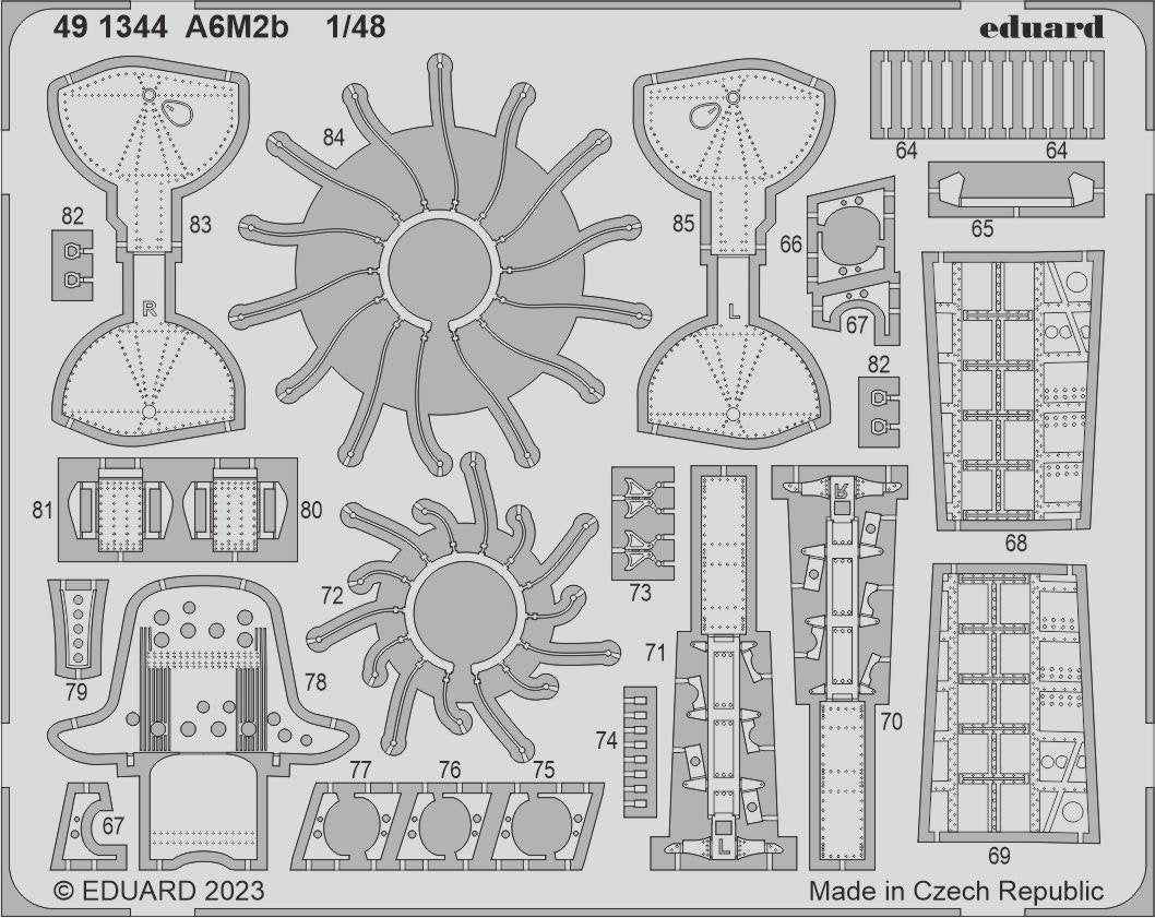 Eduard 491344 A6M2b ACADEMY 1/48 – imagen 2