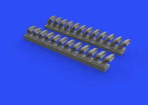 Eduard 648508 P-400 exhaust stacks 1/48 EDUARD – immagine 2