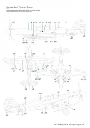 Special Hobby 72380 Kittyhawk Mk. III &amp;quot;P-40 K Long Fuselage&amp;quot; 1/72 – immagine 9