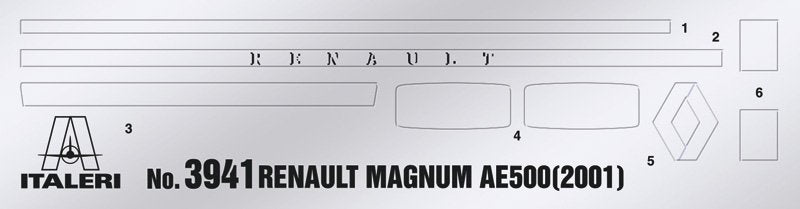 Italeri 3941 RENAULT AE500 MAGNUM - 2001 1/24 – immagine 3