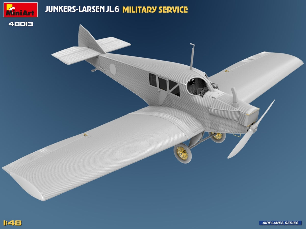 MiniArt 48013 Junkers-Larsen JL.6 1/48 – immagine 7