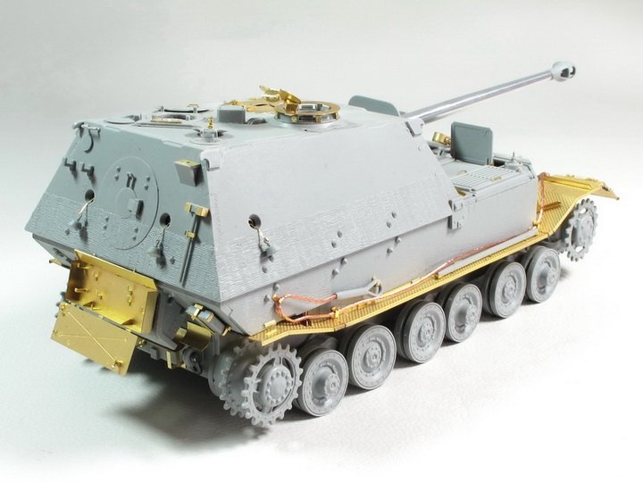 E.T. Model E35-215 WWII German Ferdinand/Elefant Schwerer Jagdpanzer Fenders (For DRAGON Kit) 1/35 – immagine 3