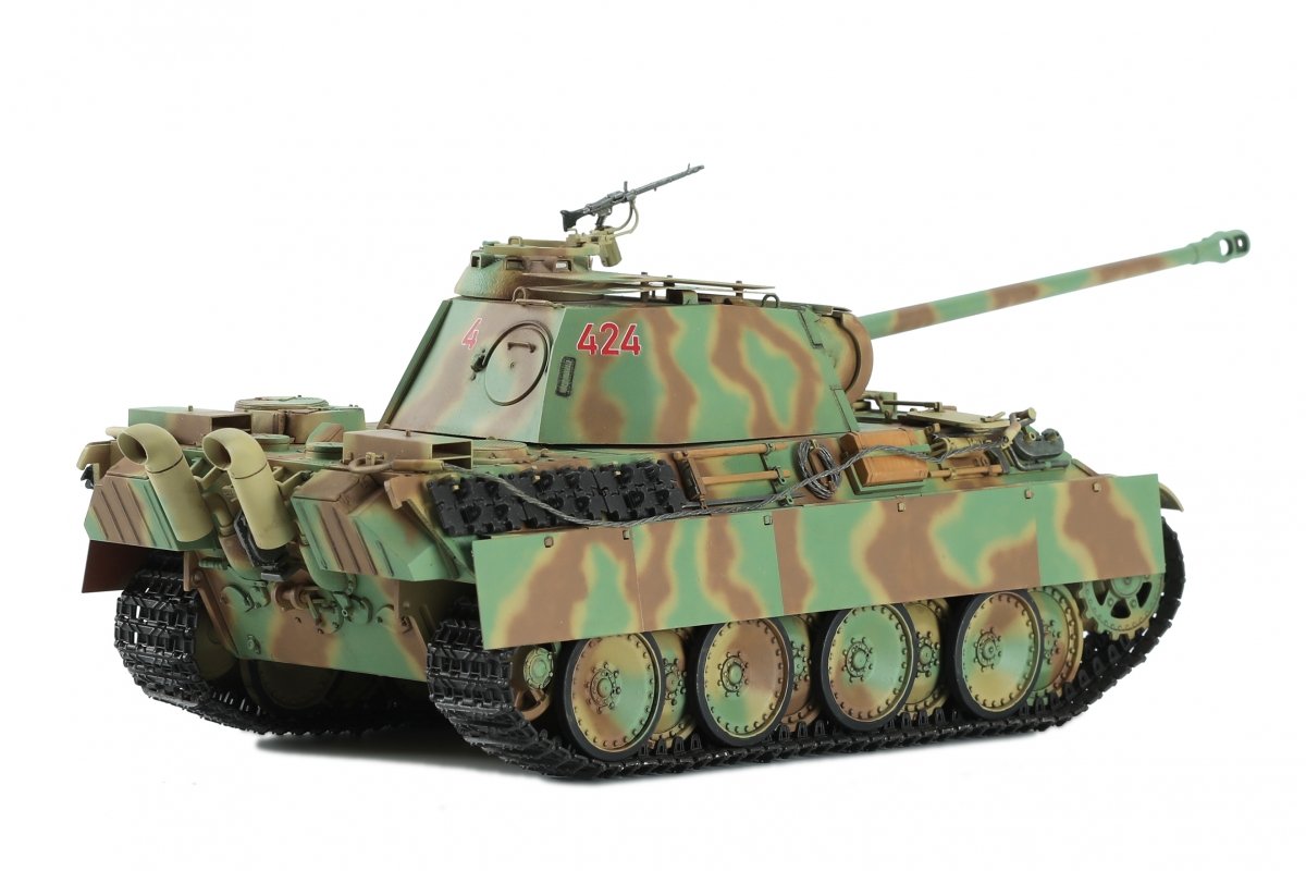 Meng Model TS-052 German Medium Tank Sd.Kfz. 171 Panther Ausf.G Early/Ausf.G with Air Defence Armor 1/35 – Bild 3
