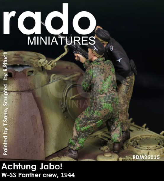 RADO Miniatures RDM35015 Achtung Jabo ! W-SS Panther crew, 1944 (1/35)