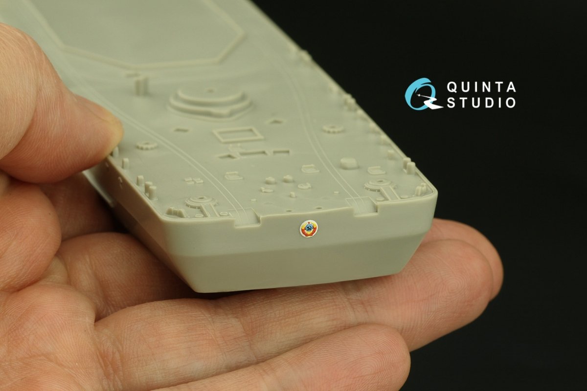 Quinta Studio QP135004 Stars and National emblems for Soviet/Russian warships 1/350 – immagine 7