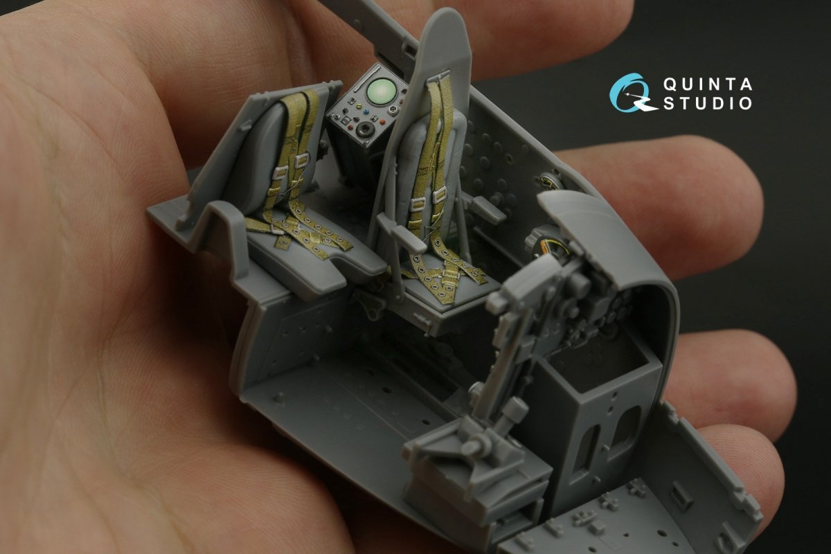Quinta Studio QD32170 DH Mosquito FB Mk.VI 3D-Printed &amp;amp; coloured Interior on decal paper (Tamiya) 1/32 – Bild 10