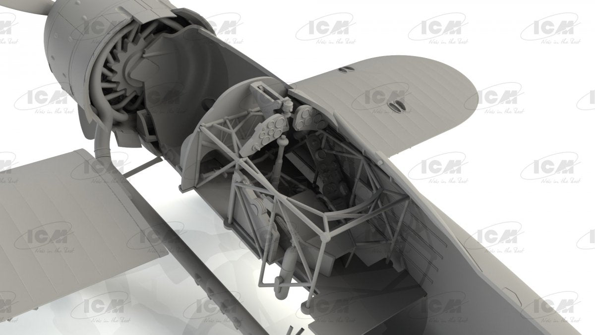 ICM 32021 CR. 42 LW , WWII German Luftwaffe Ground Attack Aircraft 1/32 – immagine 10