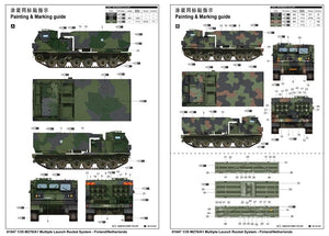 Trumpeter 01047 M270/A1 Multiple Launch Rocket System Finland/Netherlands 1/35 – immagine 2