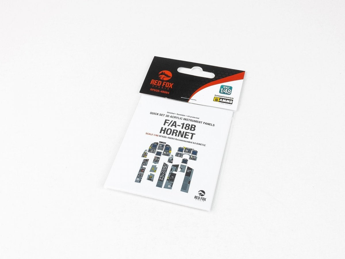 Red Fox Studio QS-48084 F/A-18B Hornet Kinetic 1/48
