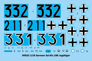 Trumpeter 00923 German Sd.Kfz.186 Jagdtiger 1/16 – zdjęcie 4