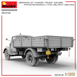 Miniart 35442 GERMAN 3T CARGO TRUCK 3,6-36S. PRITSCHE-NORMAL-TYPE. MILITARY SERVICE 1/35 – Bild 10