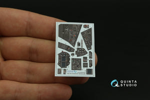Quinta Studio QDS-48295 Mi-35M 3D-Printed &amp;amp; coloured Interior on decal paper (Zvezda) (Small version) 1/48 – immagine 5