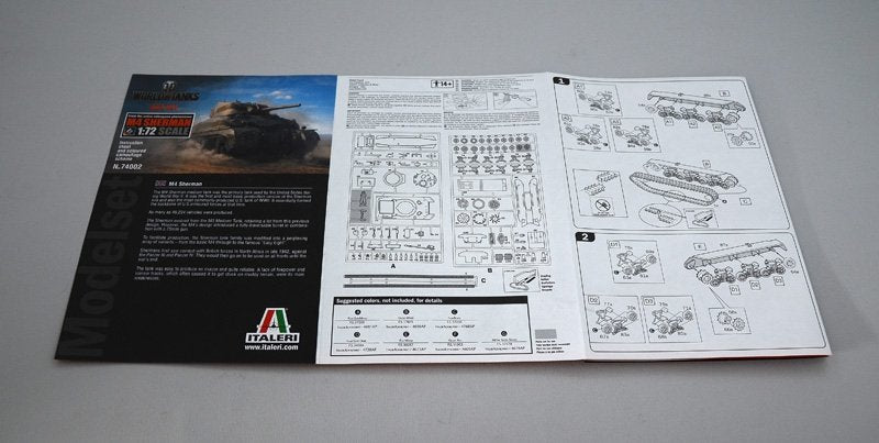 Italeri 74002 SHERMAN - WoT - MODEL SET 1/72 – immagine 6