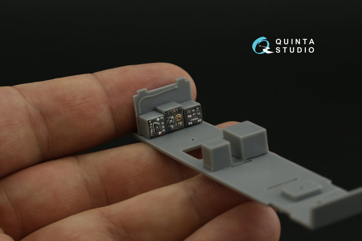 Quinta Studio QDS-48423 Fairey Fulmar Mk.I 3D-Printed &amp;amp; coloured Interior on decal paper (Trumpeter) (Small version) 1/48 – immagine 7