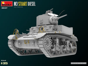 MiniArt 35417 M3 Stuart Diesel Première production 1/35 – image 6