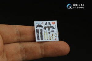 Quinta Studio QD72041 Fw 190A-8 3D-Printed &amp;amp; coloured Interior on decal paper (Eduard) 1/72 – imagen 4