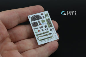 Quinta Studio QDS-48554 Bristol Beaufighter Mk.VI 3D-Printed &amp;amp; coloured Interior on decal paper (Tamiya) (small version) 1/48 – Bild 4