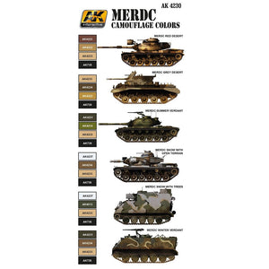 AK Interactive AK4230 MERDC COULEURS DE CAMOUFLAGE – image 2