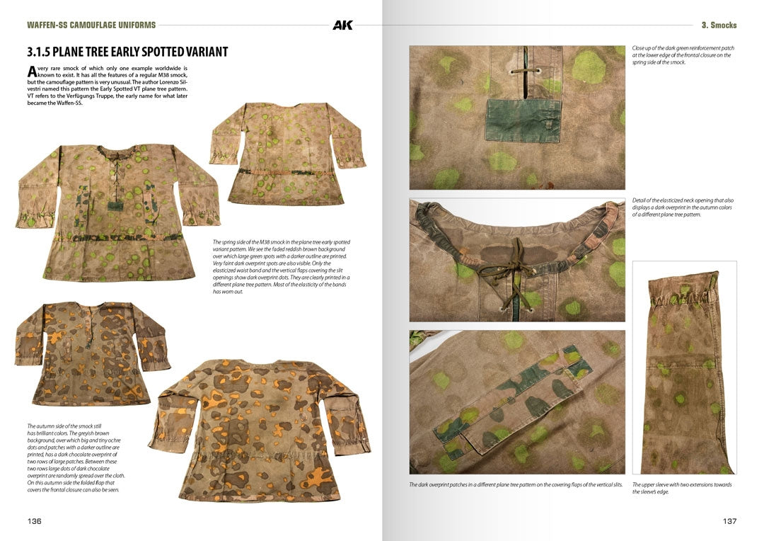 AK Interactive AK130008 WAFFEN-SS CAMOUFLAGE UNIFORMS BY WERNER PALINCKX ( English ) – zdjęcie 10