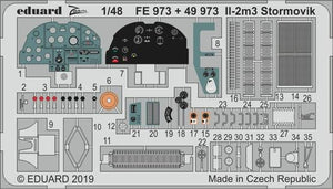 Eduard FE973 Il-2m3 Stormovik 1/48 ACCURATE MINIATURES
