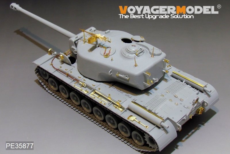 Maquette Voyager PE35877 Char super lourd américain T-29E1 de la Seconde Guerre mondiale pour HOBBY BOSS à l&amp;#39;échelle 1/35 – image 4